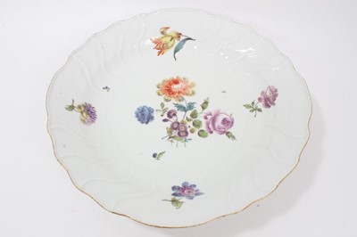 Lot 124 - A Meissen large round charger, circa 1755