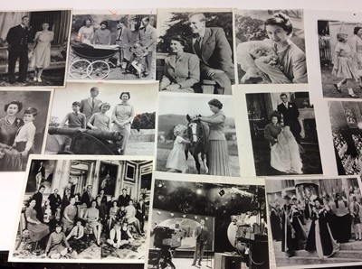 Lot 45 - H.M Queen Elizabeth II , collection of Royal press photographs of The Queen and her family including informal family life  1940s-1970s (51)