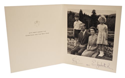 Lot 23 - HM Queen Elizabeth II and HRH The Duke of...
