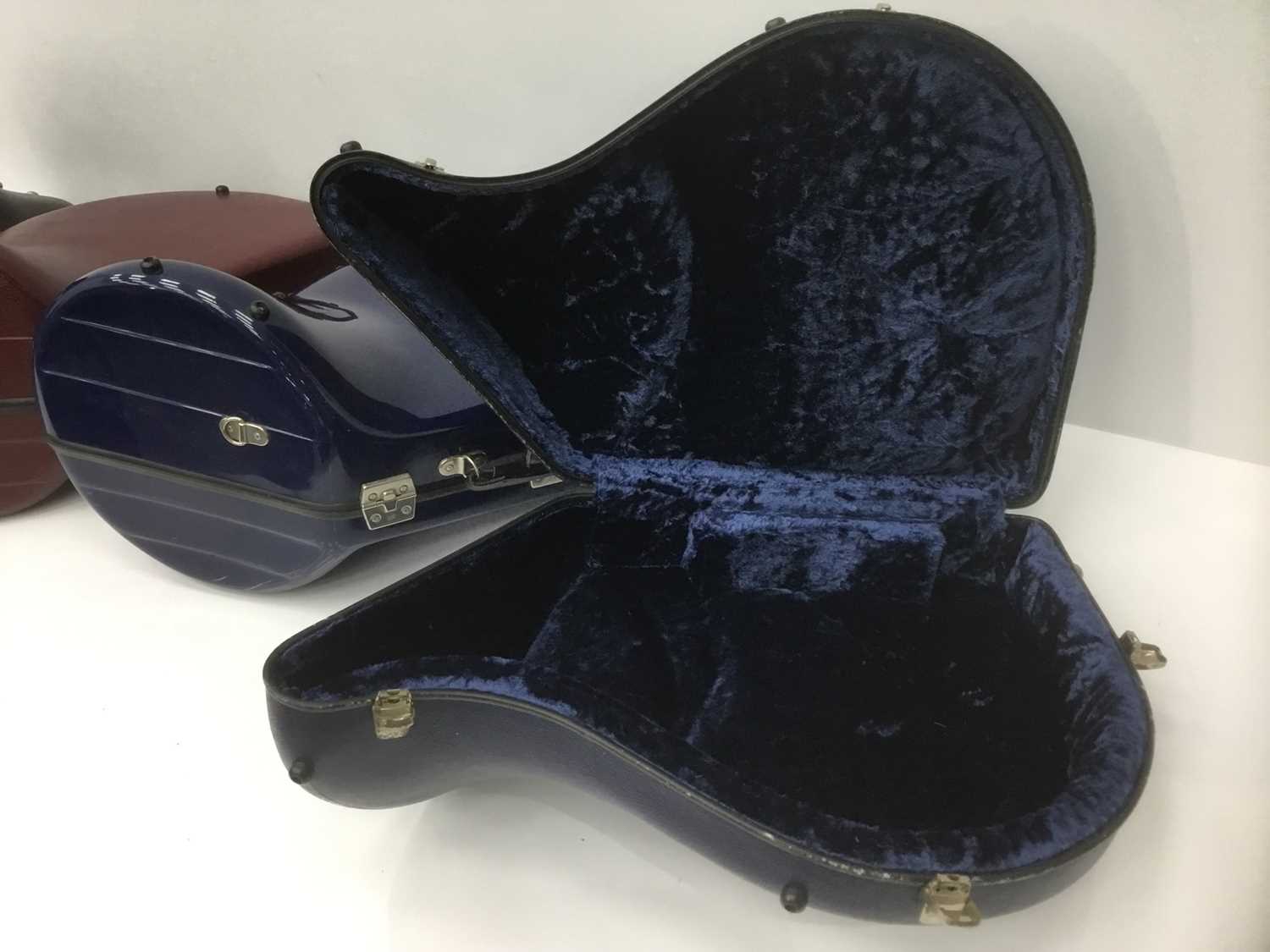 Lot 13 Four French horn cases