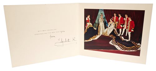 Lot 30 - HM Queen Elizabeth The Queen Mother - signed...