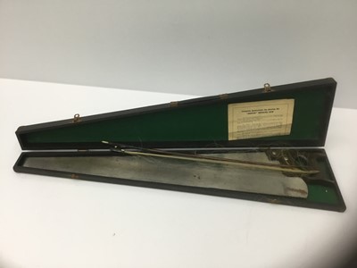 Lot 26 - Musical saw, cased