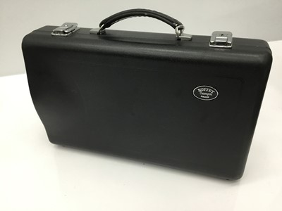 Lot 102 - Buffet E11 clarinet, serial number 544928, with maintenance kit, cased, as new condition