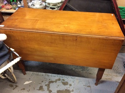 Lot 1052 - Old drop leaf table