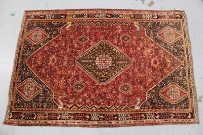 Lot 857 - Iranian Kashgai rug, 244 x 166cm