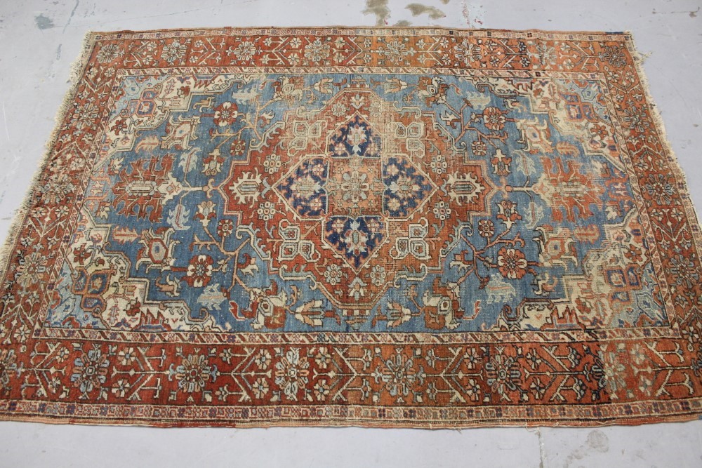Lot 856 - Antique Iranian rug 231 x 163cm