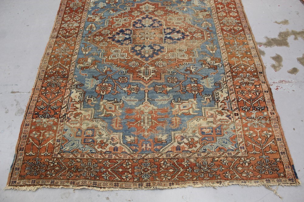 Lot 856 - Antique Iranian rug 231 x 163cm