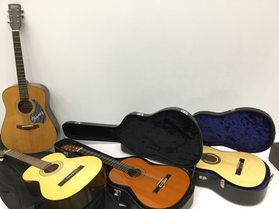 Lot 64 - Four acoustic guitars