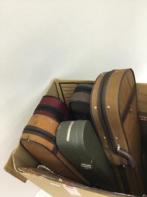 Lot 69 - Two good quality violin cases by Jakob Winter, Germany together with  five other violin cases