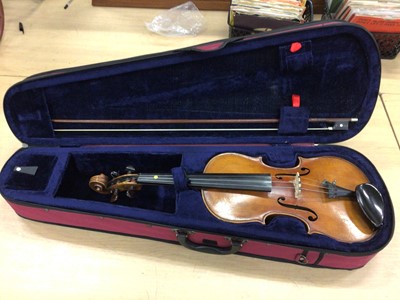 Lot 960 - Antique violin