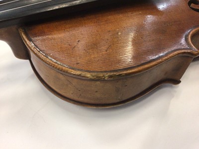 Lot 960 - Antique violin