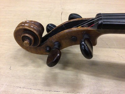 Lot 960 - Antique violin