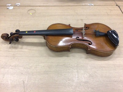 Lot 960 - Antique violin