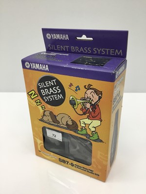 Lot 72 - Yamaha cornet/trumpet silent brass system model SB7-9, boxed and as new