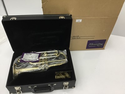 Lot 115 - Blessing cornet model XL CR, serial number 580703, cased and in brand new condition