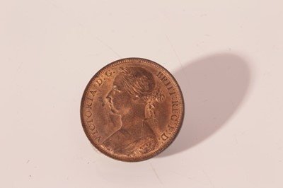 Lot 359 - G.B. - Victoria Y.H. Bronze Penny 1891 (N.B. 95% Lustre) AU (1 coin)