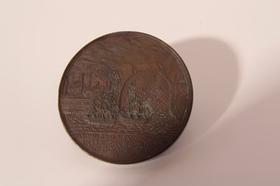 Lot 380 - G.B. - AE Medallion Siege of Acre 1799 Obv. bust three quarters right Uniformed  Sr. W. Sydney
