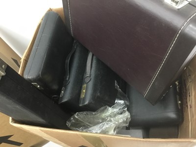 Lot 172 - Two boxes of woodwind cases