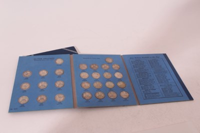 Lot 423 - G.B. - Mixed silver Shillings contained in two Whitman folders 1902-1936 & 1937-1951 (N.B. excludes 1905) (2 coin sets)