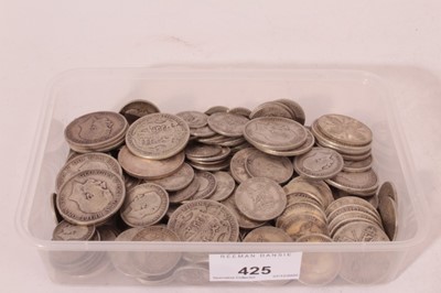 Lot 425 - G.B. - Mixed silver pre-1920 Edwards VIII & George V coins (estimated face value £12.97½) (qty)