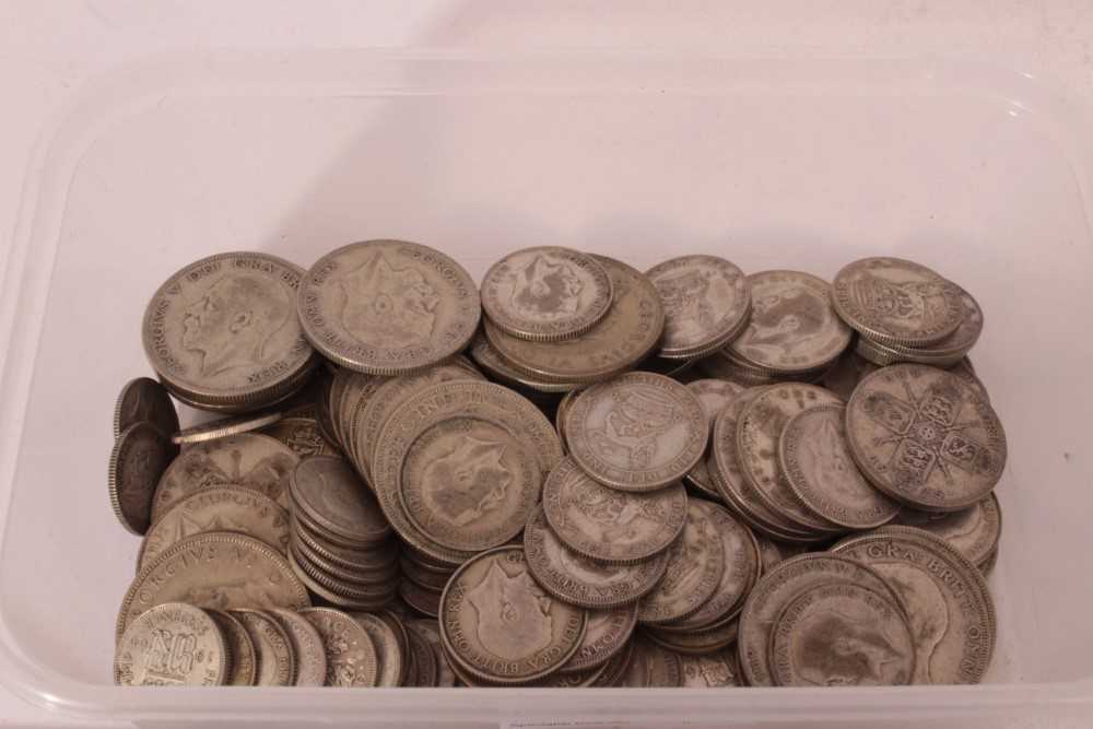 Lot 427 - G.B. - Mixed silver pre-1947 coins (estimated face value £8.10) (qty)