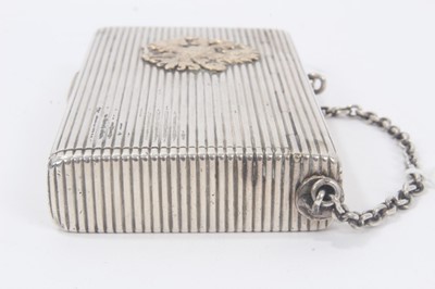 Lot 4 - Imperial Russian silver smokers Companion