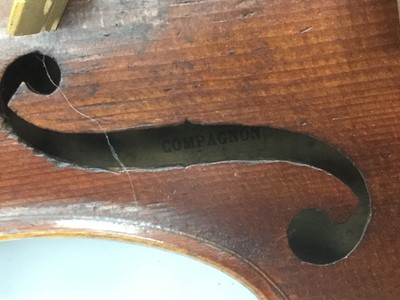 Lot 177 - Antique Continental full sized violin