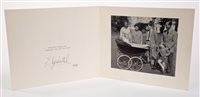 Lot 81 - HM Queen Elizabeth II - signed 1965 Christmas...