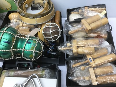 Lot 185 - Very large quantity of percussion instruments