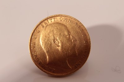 Lot 440 - G.B. - Gold Sovereign Edward VII 1902 AVF (1 coin)