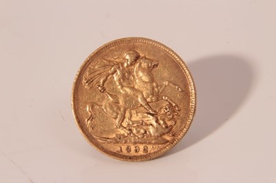 Lot 445 - G.B. - Gold Sovereign, Victoria J.H. 1892 F (1 coin)