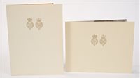 Lot 84 - HM Queen Elizabeth II - two signed Christmas...