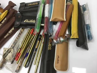 Lot 190 - Large collection of recorders