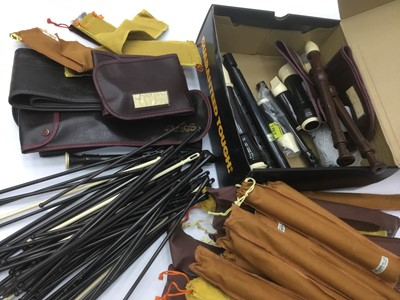 Lot 190 - Large collection of recorders