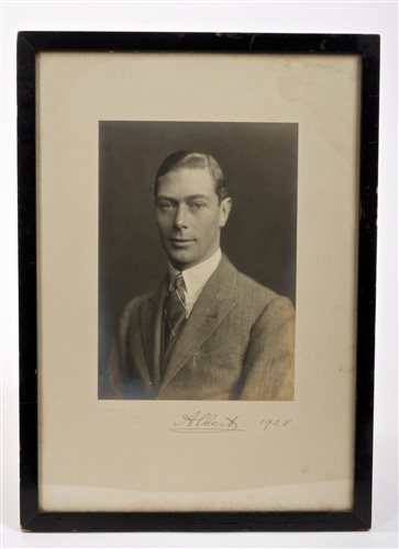 Lot 97 - HRH Prince Albert Duke of York (later HM King...