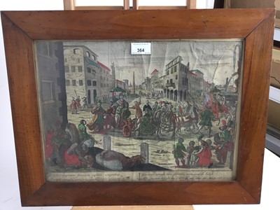 Lot 364 - 17th century Continental engraving