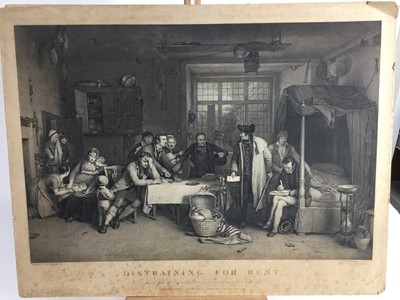 Lot 365 - Group of pictures and engravings