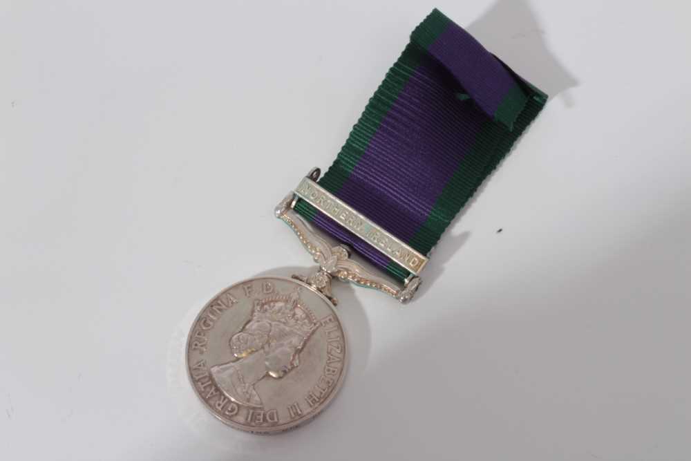 Lot 242 - Elizabeth II Post 1962 type General Service medal with one clasp- Northern Ireland, named to PO26844F R.W.P. Manning MNE RM