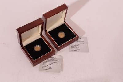 Lot 514 - Tristan Da Cunha - The Royal Mint Office issued 22ct gold proof