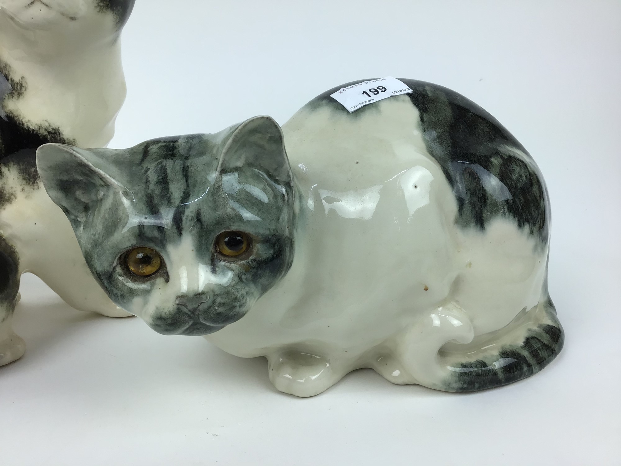 Lot 199 - Two large Winstanley cats