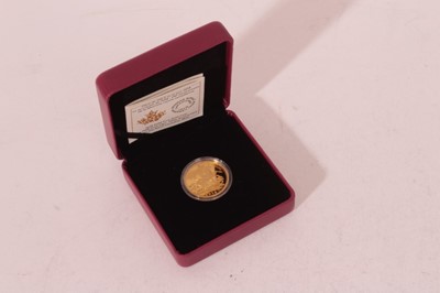 Lot 517 - Canada - Gold (99.999 pure) $200 110th Anniversary of the Royal Canadian Mint 2018 (weight 31.16gms), cased with Certificate of Authenticity (1 coin)