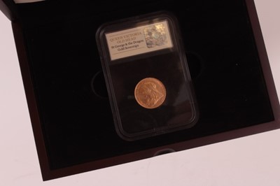 Lot 518 - G.B. - Gold sovereign Victoria OH 1894 GF-AVF (cased) (1 coin)