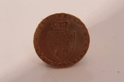 Lot 520 - G.B. - Gold ½ spade guinea George III 1797 AVF (1 coin)