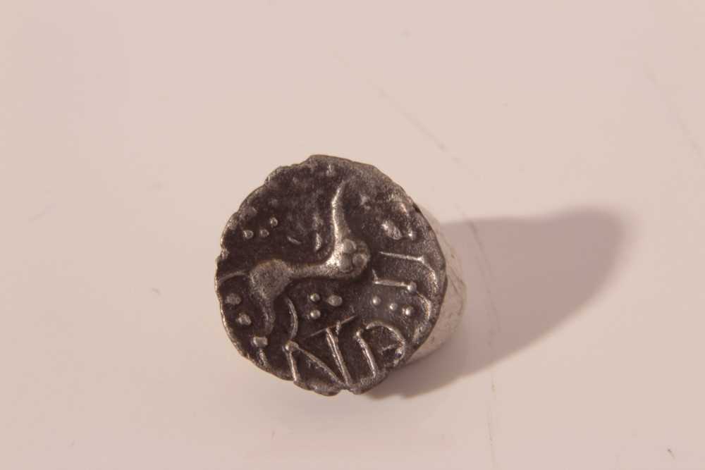 Lot 546 - Celtic - silver unit Iceni 'Antedios' D-bar type GVF/AVF (ref: ABC 1645) (1 coin)
