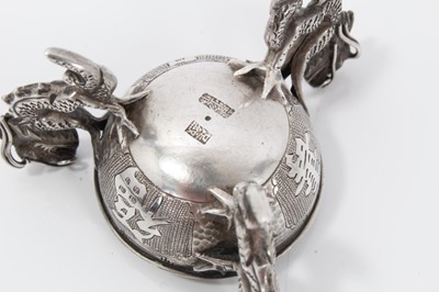 Lot 173 - Antique Chinese silver salt