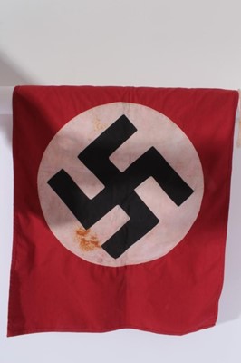 Lot 286 - Large replica Nazi German party flag
