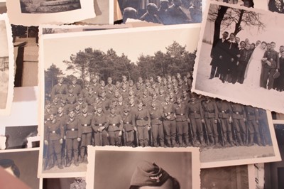 Lot 263 - Interesting group of 1930's German photographs of Nazi Officers' and German civilians, some annotated on reverse (qty)