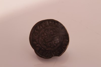 Lot 574 - G.B. - silver penny of John Short Cross (1199-1216) Class 5c Rev: Willelm·B·ON·LVN (London) (ref: Spink 1352) VF (1 coin)