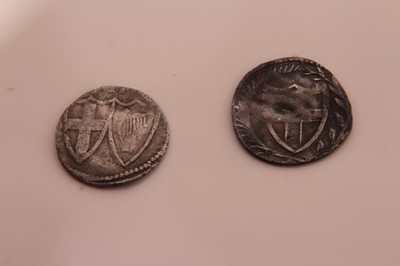 Lot 579 - G.B. - silver Commonwealth half groats (1649-60) (ref: Spink 3221) F/AF and AVF (2 coins)