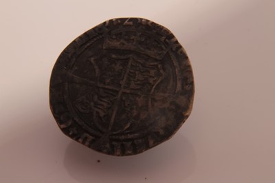 Lot 583 - Ireland - silver hammered groat Henry VIII 'Harp coinage' (1536-37) Rev: with initials hJ (Henry and James Seymour) (ref: Spink 6473) N.B. some light chipping to flan otherwise GVF and scare (1 coi...